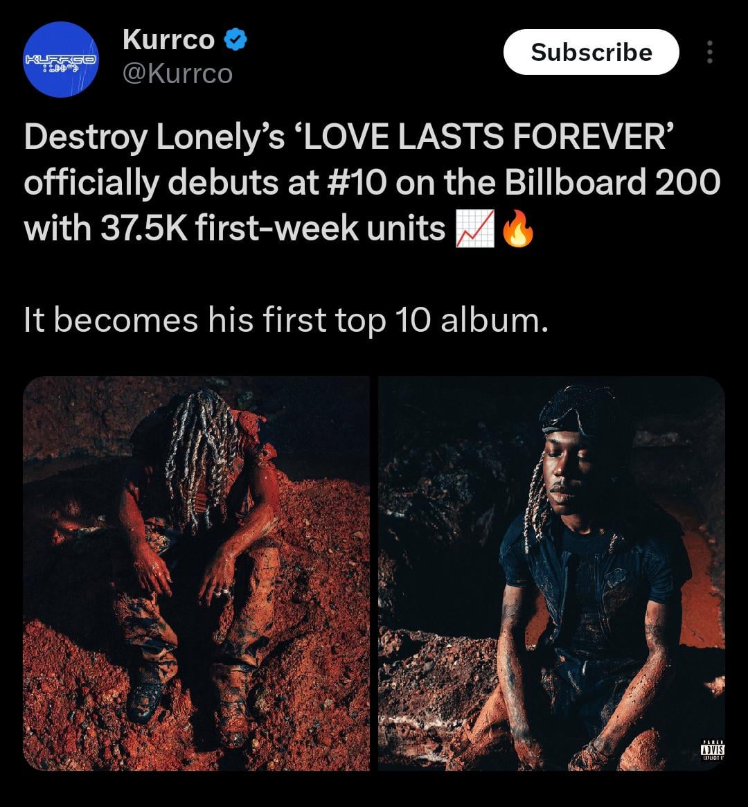 Destroy Lonely First Week Sales: What Were The Numbers? See How He Did!