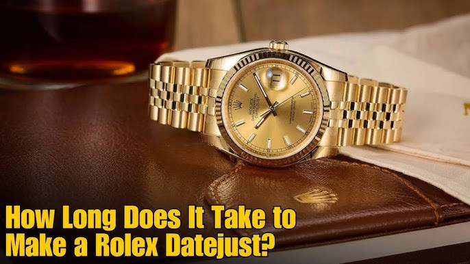 How Long Does It Take to Make a Rolex This is How Long to Make a Rolex