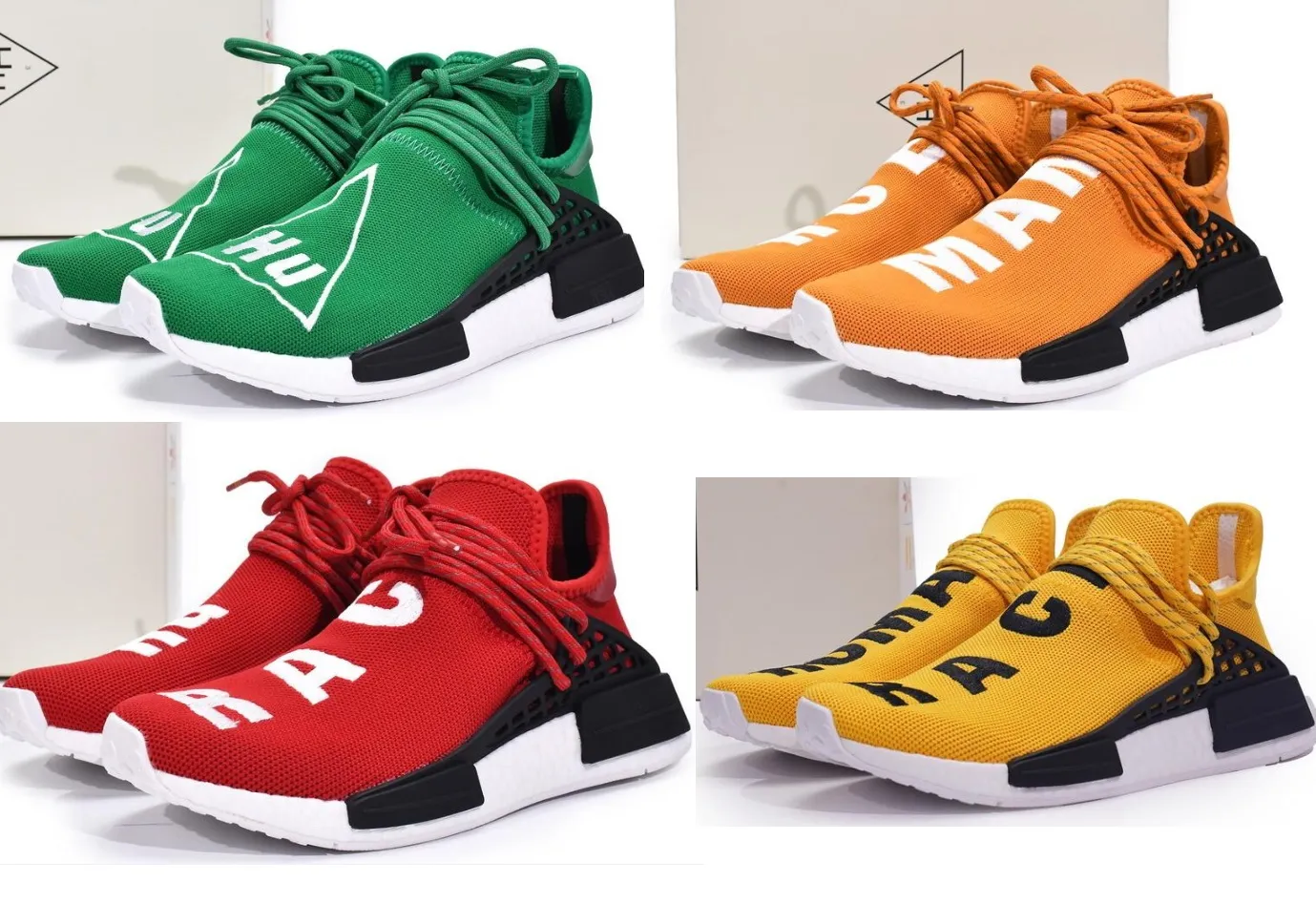 Where to Buy Pharrell Williams Human Race Shoes: The Best Online and Offline Stores for You.