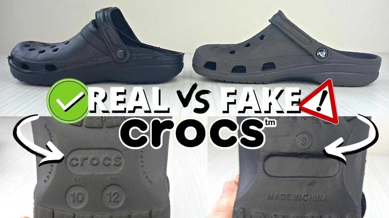 Jordan Crocs: Real vs Fake, Learn how to spot the difference.
