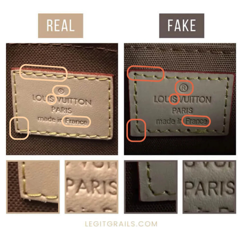 Checking Louis Vuitton Tag Inside Bag: Authenticity Tips