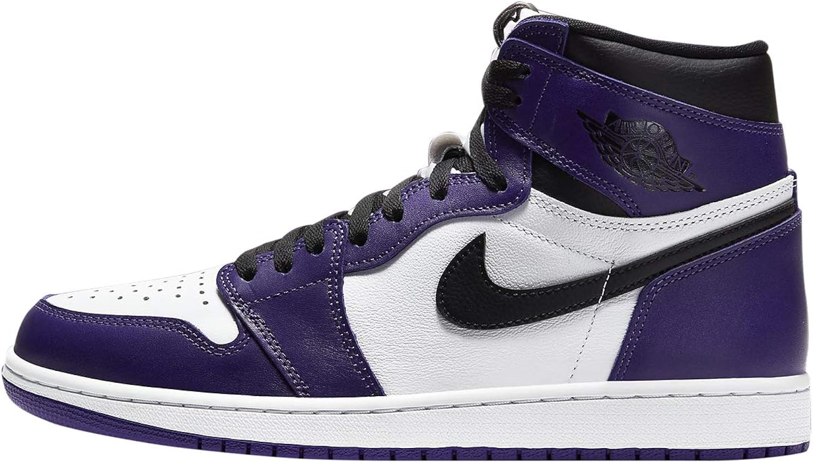purple air jordan 1