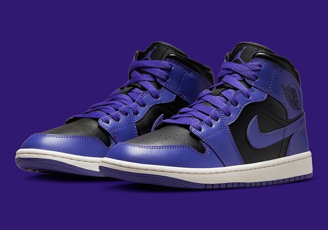 jordan 1 black purple