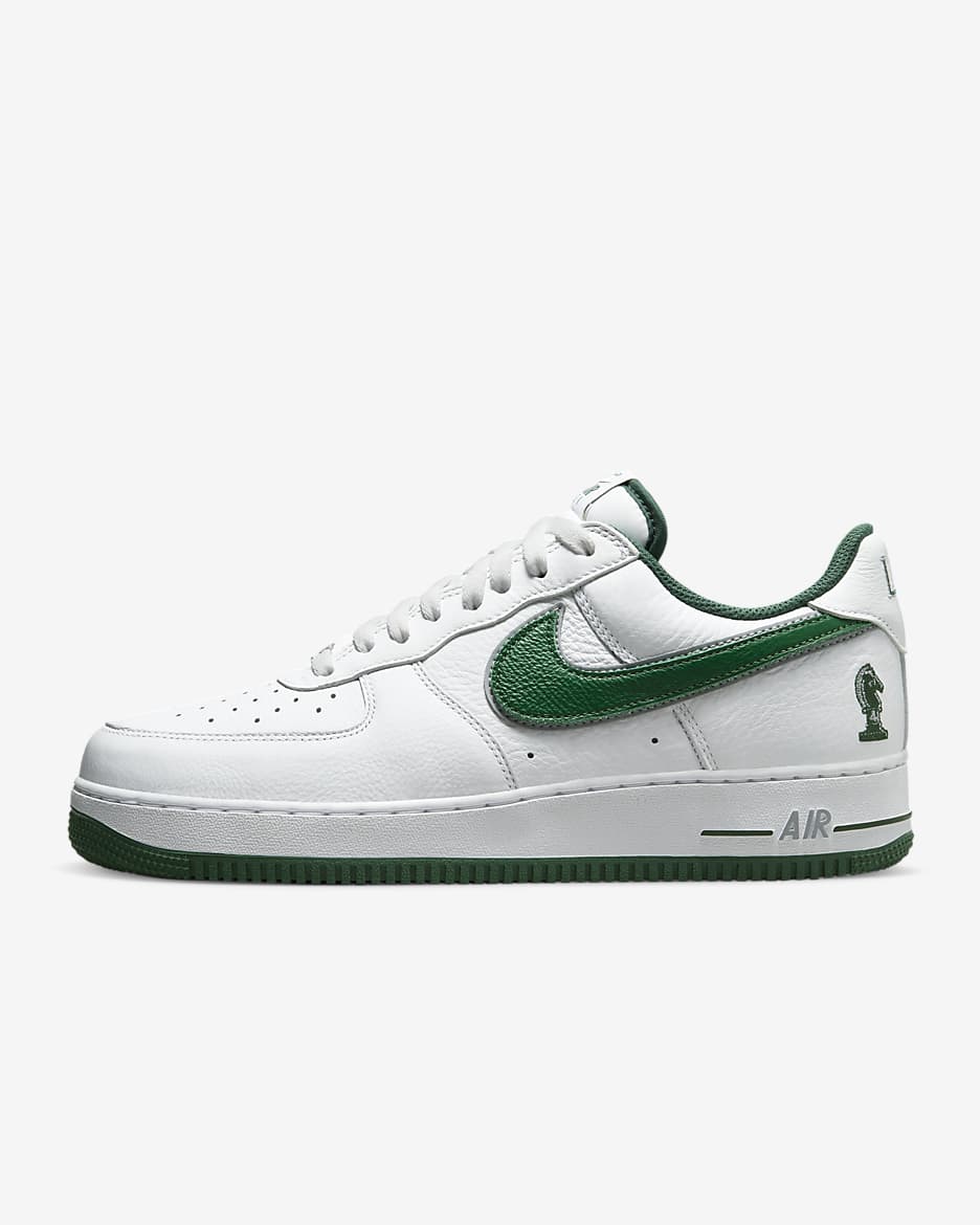 white and green air force 1