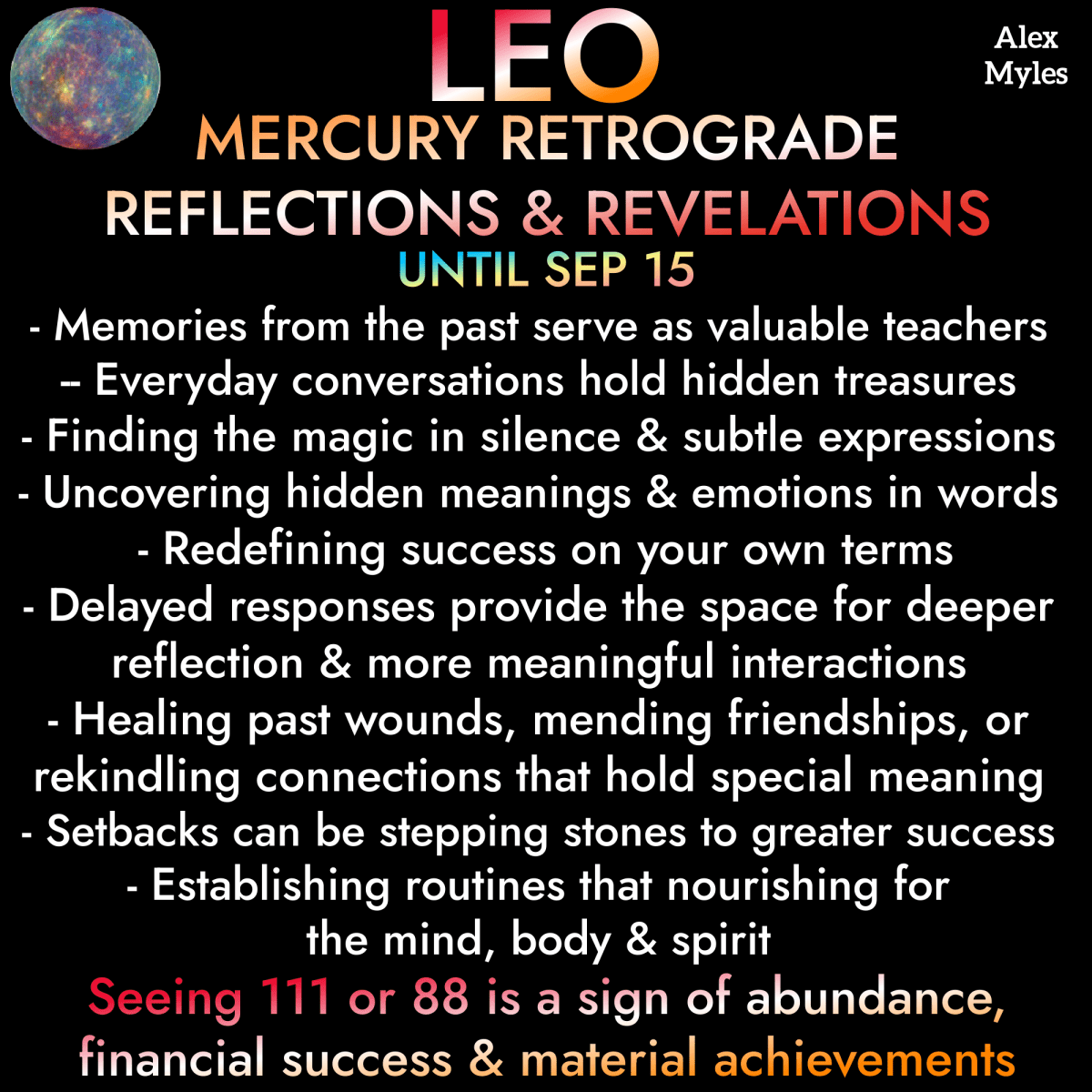 Leo in Mercury Explained: Shining Bright in Communication