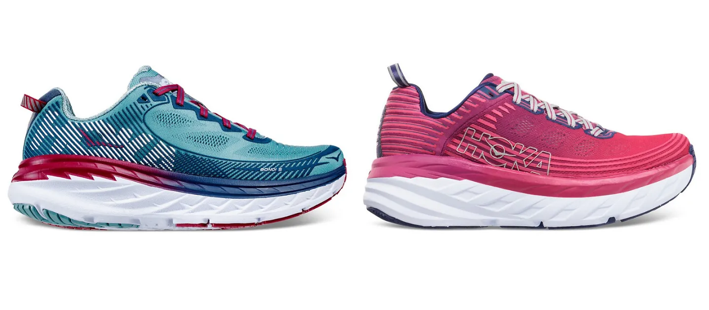 Bondi 5 Hoka vs. Bondi 6: Which One Is Better?