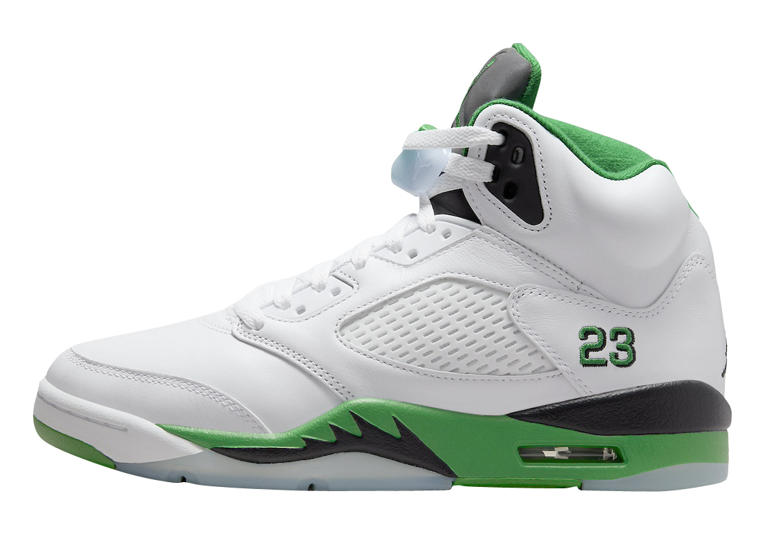 lucky green jordan 5