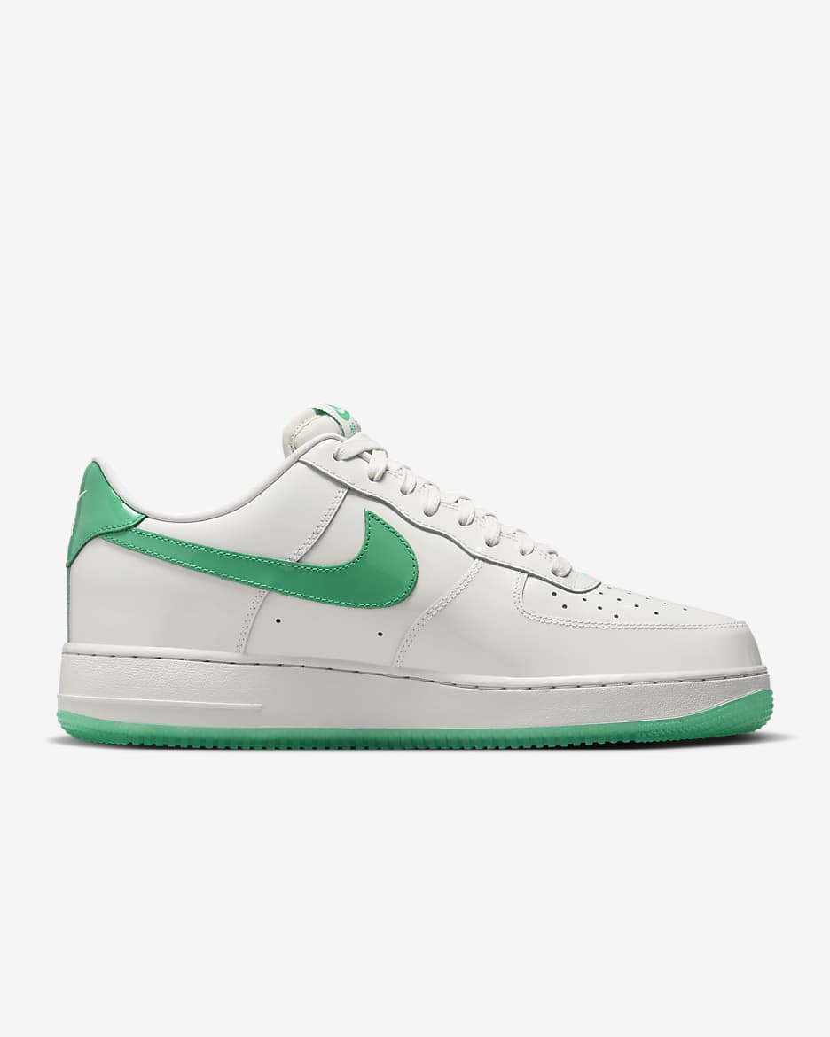 white and green air force 1