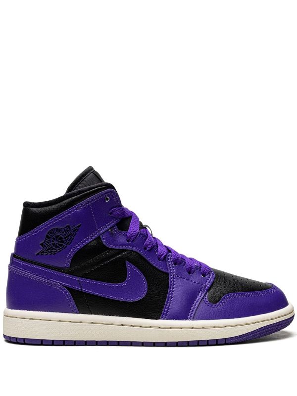 jordan 1 black purple