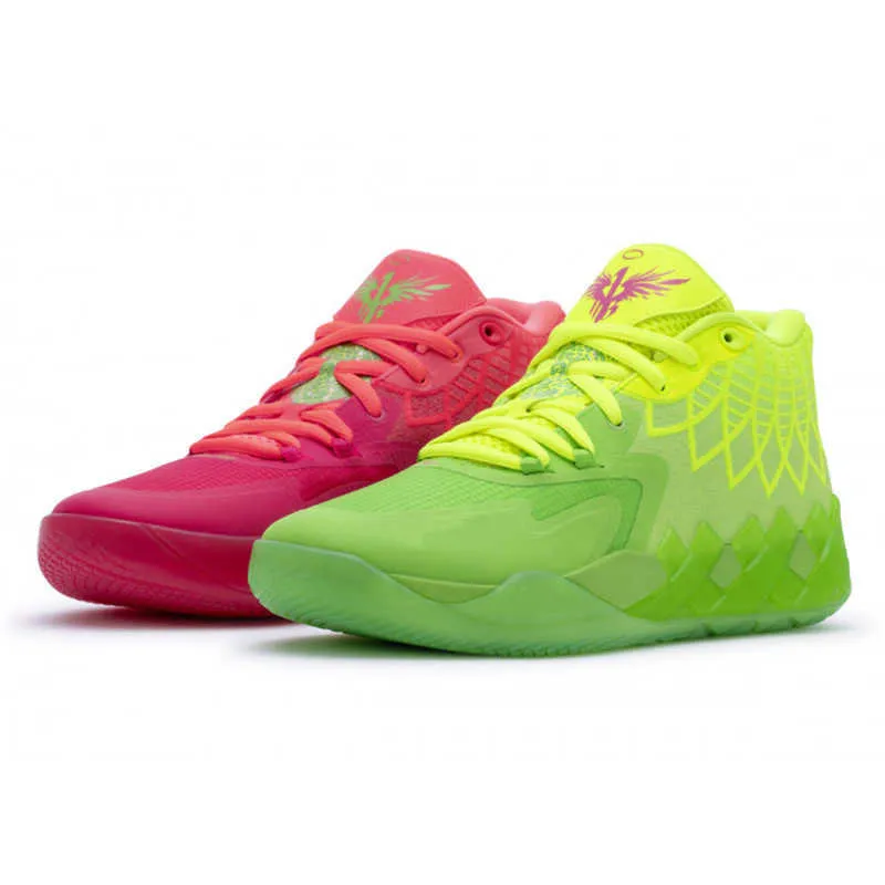 rick and morty basketball shoes