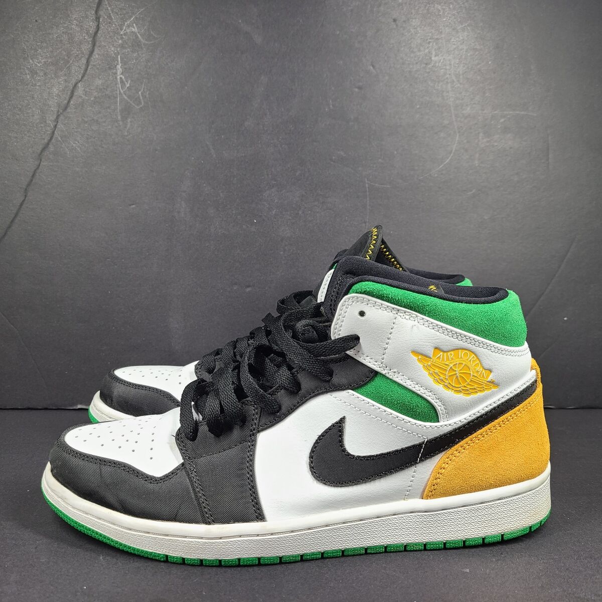 Air Jordan 1 Green Yellow: Where to Buy? Find the best deals and prices online of these sneakers.