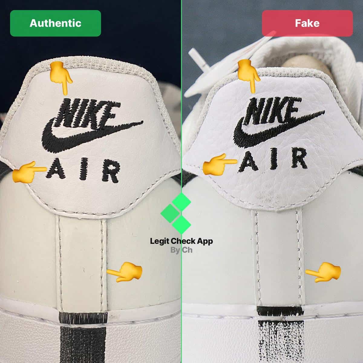 air force one peaceminusone real vs fake (spot the difference quickly with this guide)