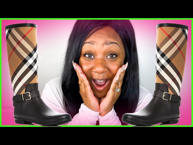 Burberry Rain Boots Review: Comfort and Style!