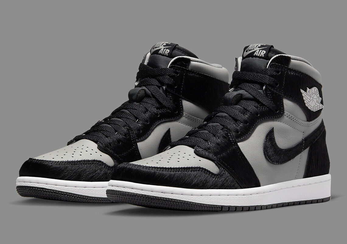 air jordan 1 gray black