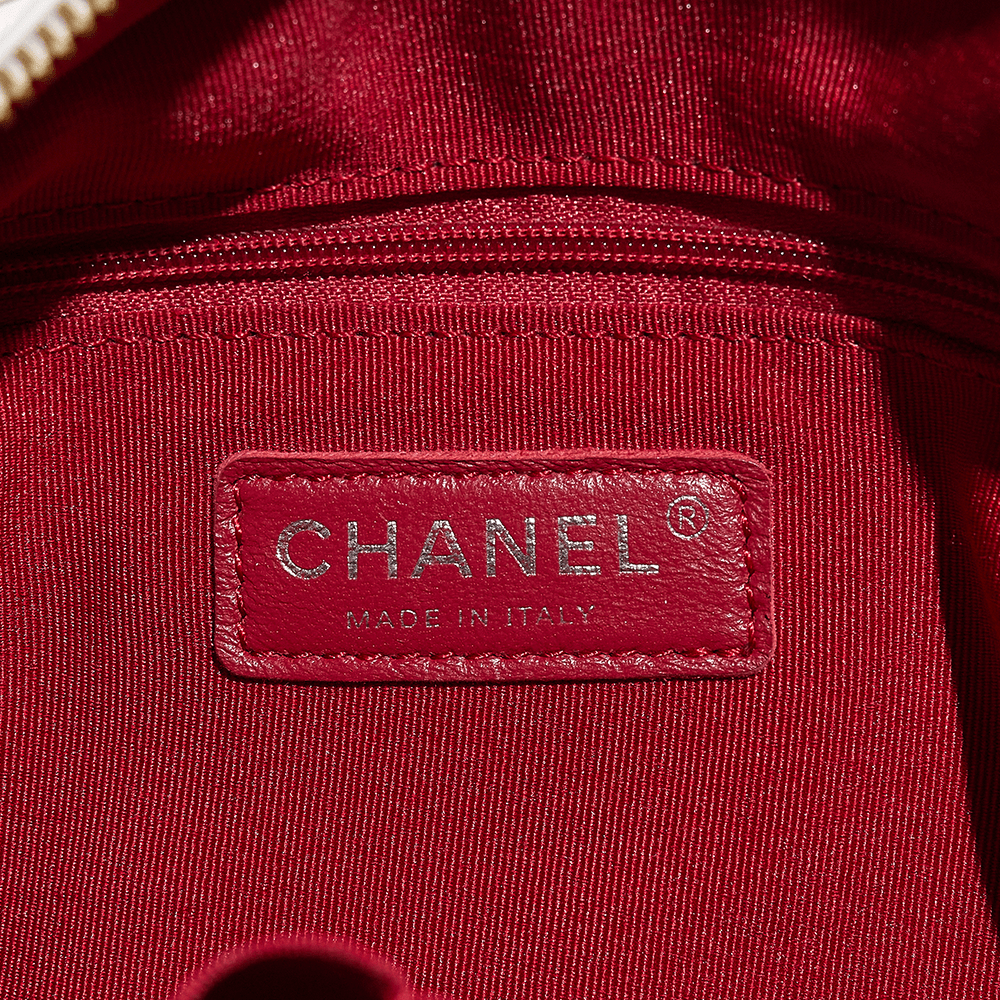 Real vs. Fake Gabrielle Backpack Chanel Comparison
