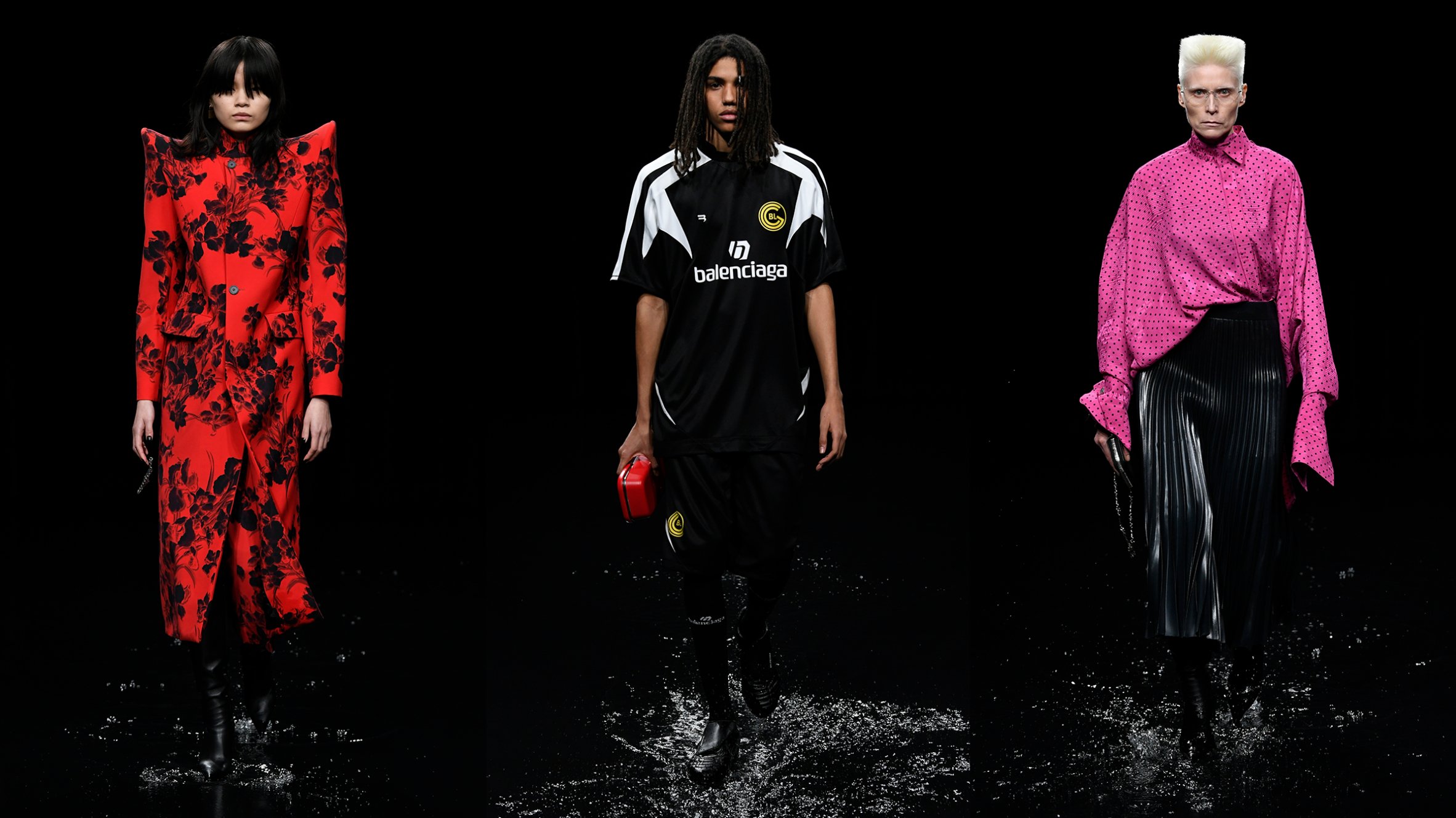 Balenciaga Flooded Fashion Show: Check Out the Insane Pics and Videos.