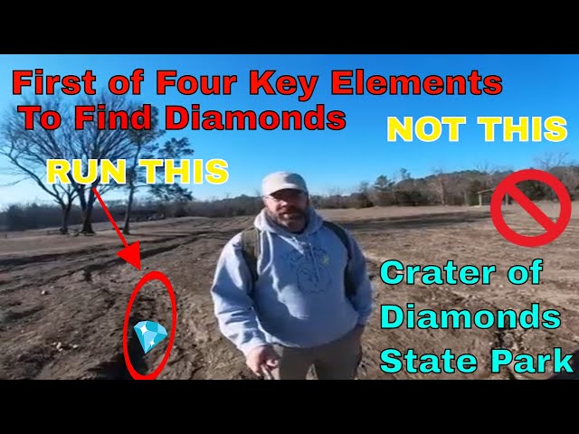 How likely are you to find a diamond at Crater of Diamonds? Tips to improve your odds!