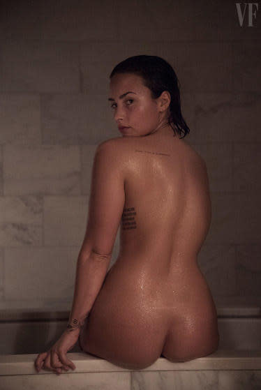 Demi Lovato Nude Shoot Sparks Controversy and Debate Online