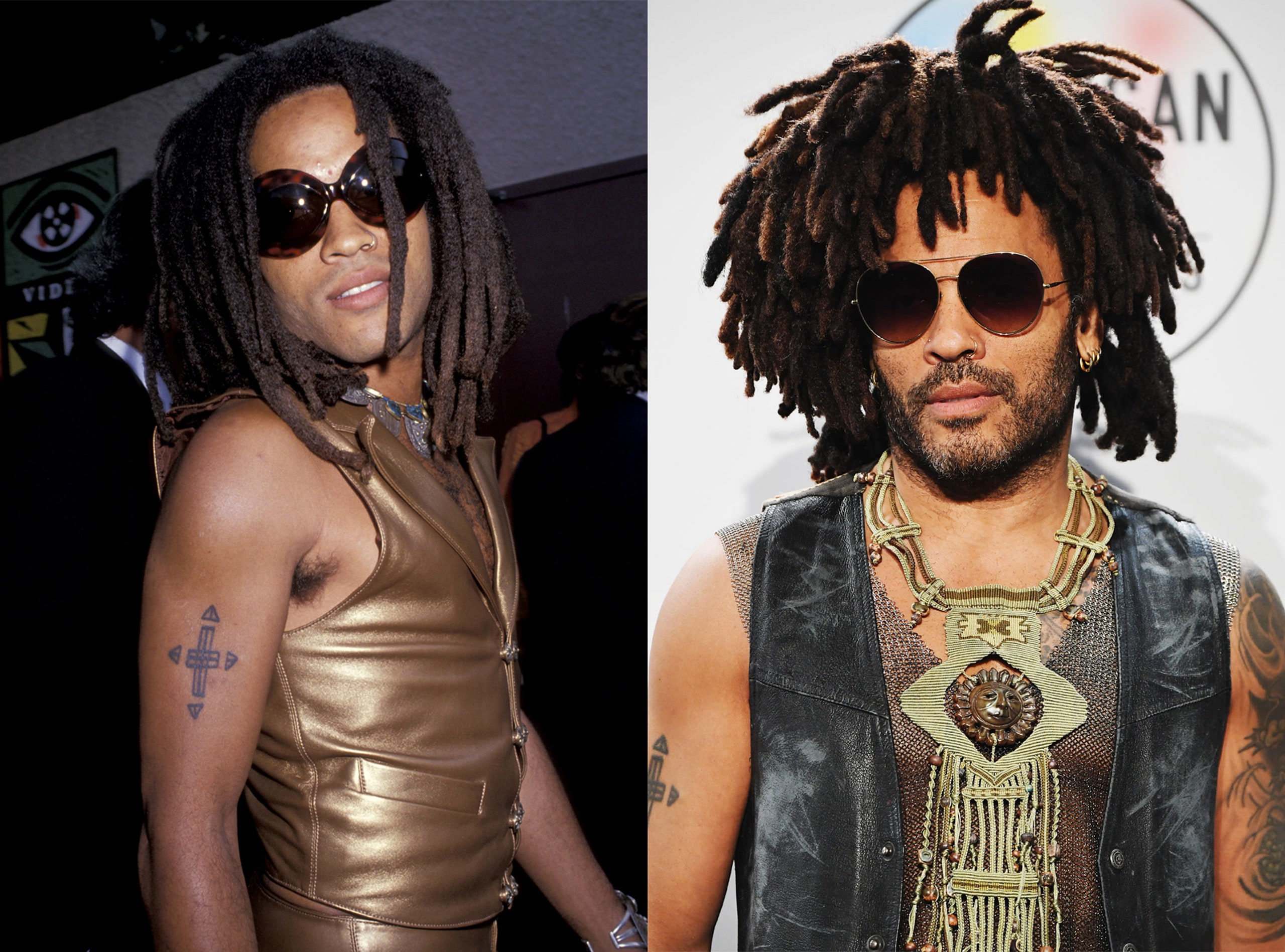 Young Lenny Kravitz Style: Get the Look Then and Now!