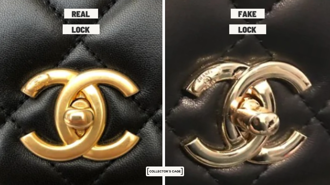 Real vs. Fake Chanel Bags: Chanel Clasp Logo Identifier Tips!
