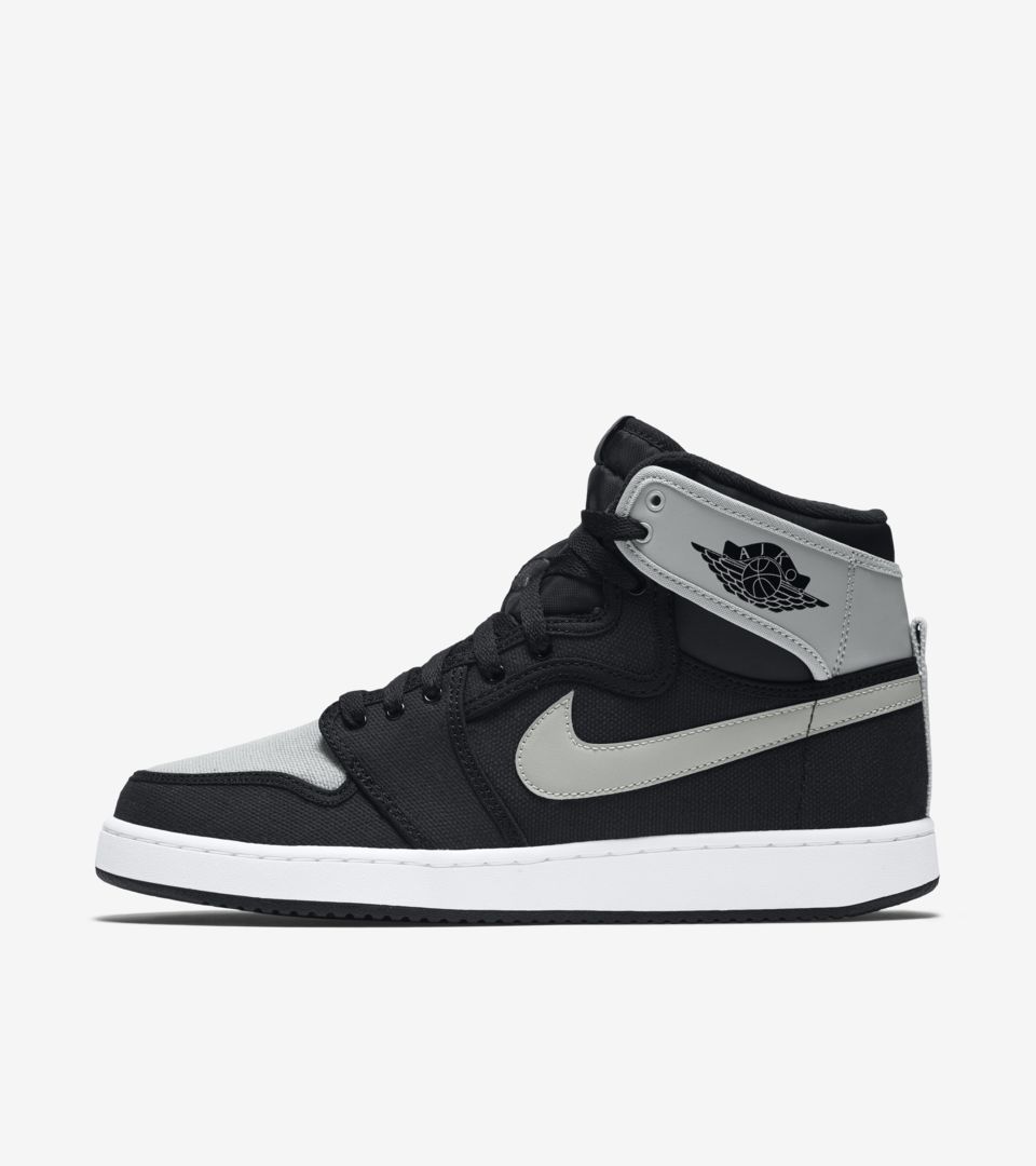 air jordan 1 gray black