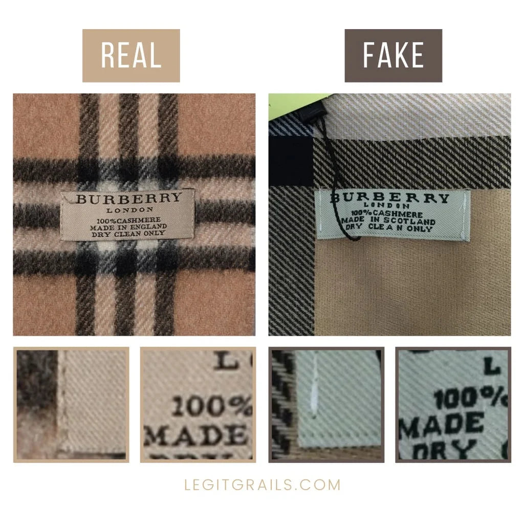 Burberry Keychain: Real vs. Fake, Spot the Difference!
