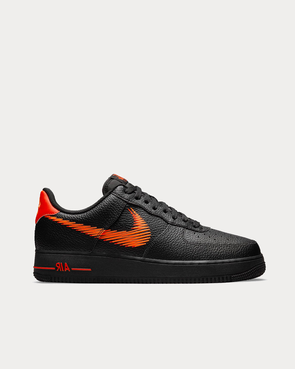 black orange nike