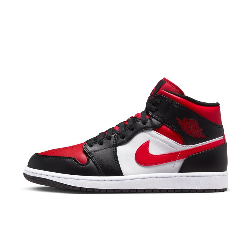 red black and white air jordans