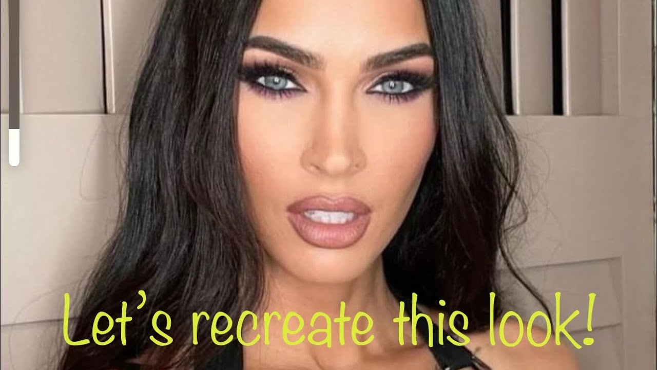 Megan Fox eyes makeup: Step-by-step guide to copy her style.