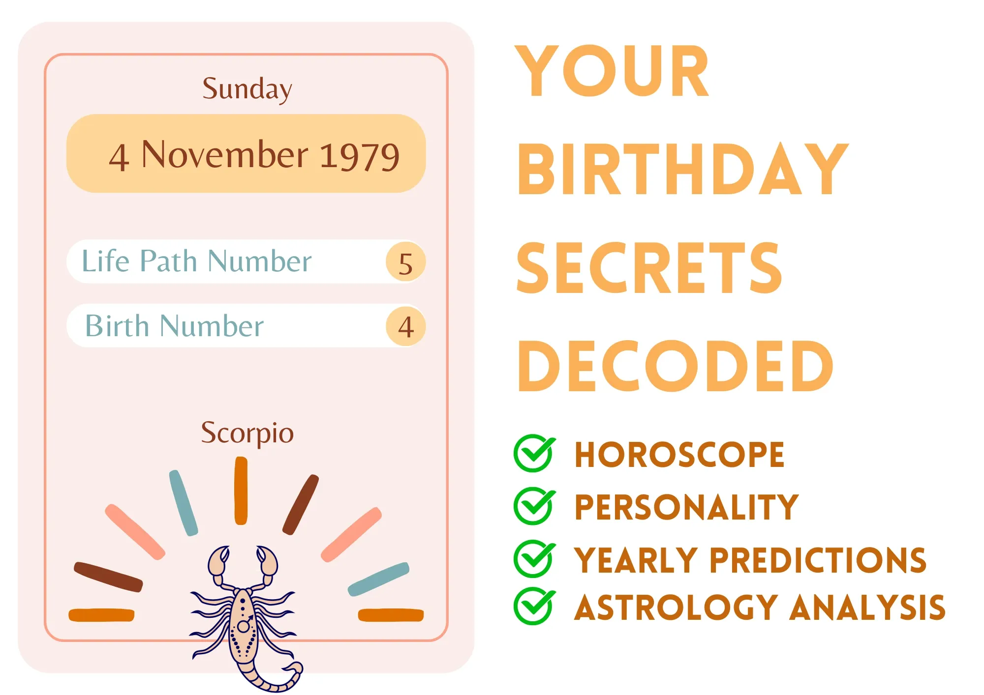 Born on Nov 4? (Discover Your Astrological Sign and Personality Secrets)