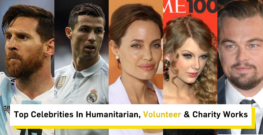 Celebrity Humanitarians: Check Out How Famous People Use Their Power to Help Others Around the Globe