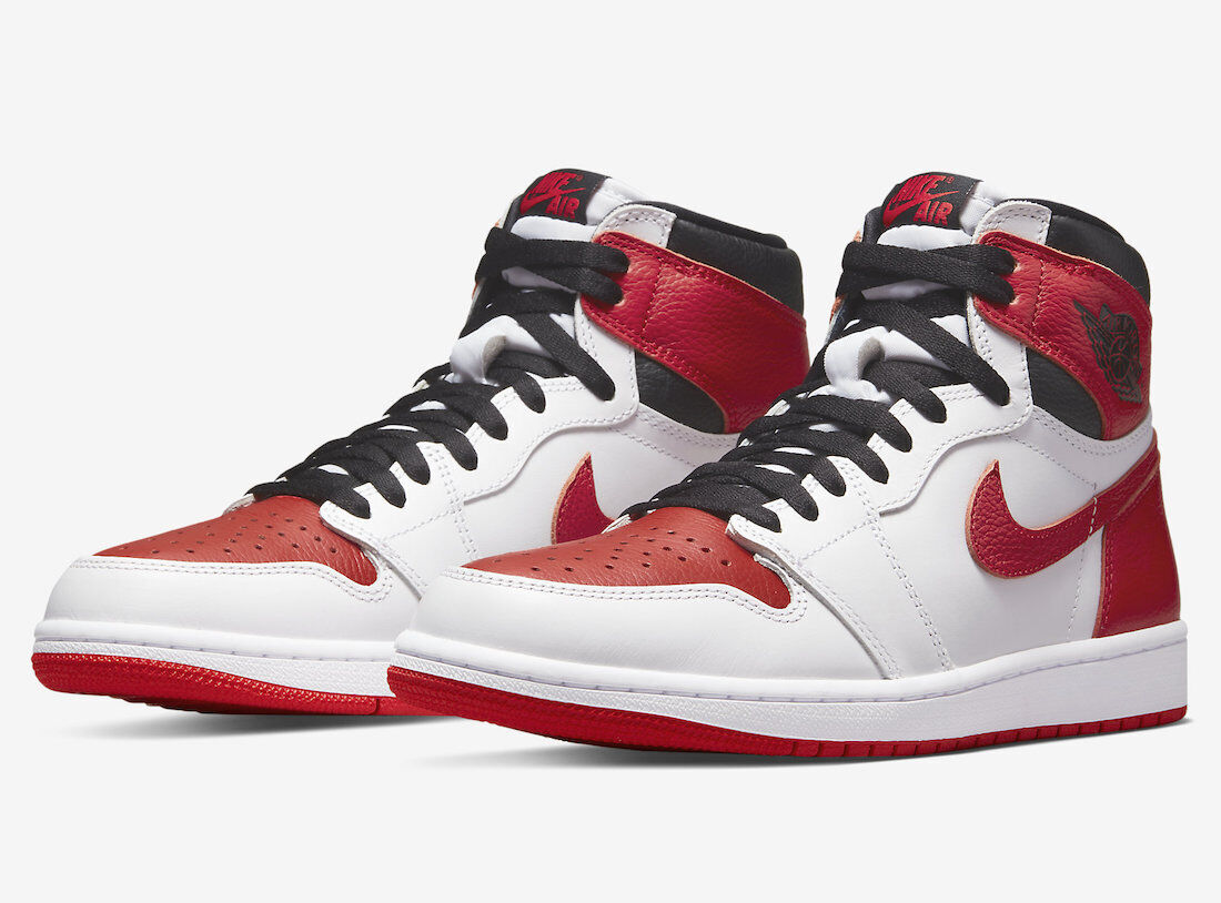 nike air jordan white red