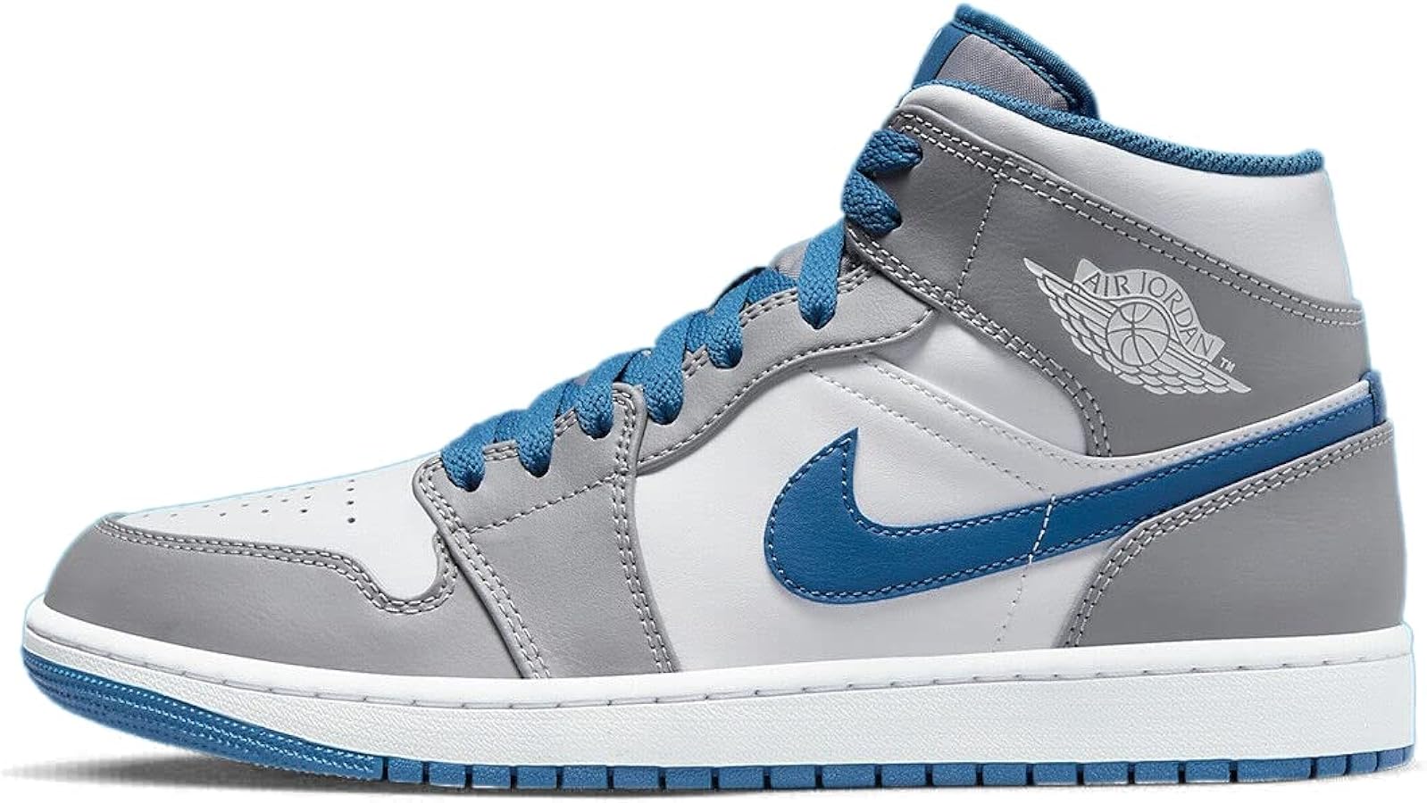 gray and blue jordan 1