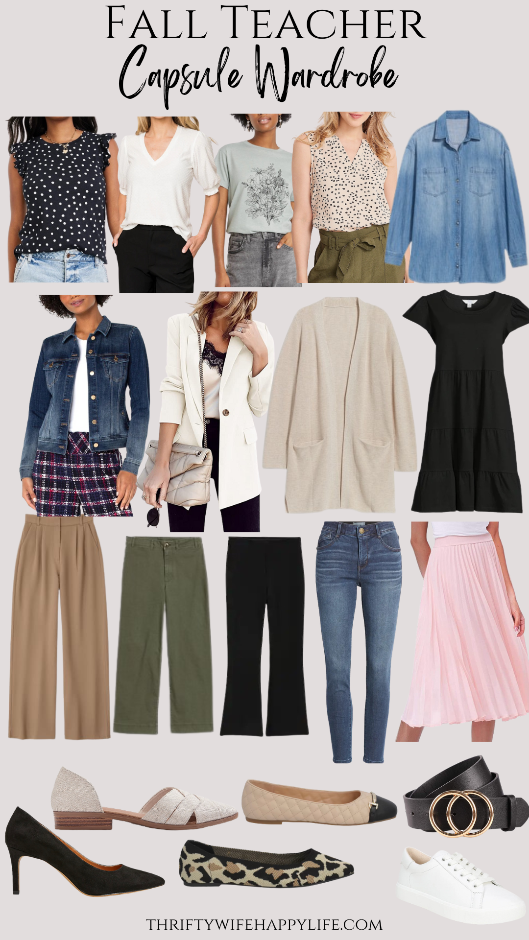 Clothes You Should Wear as a Teacher: Easy Guide to Building a Work Wardrobe