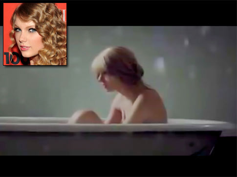 Taylor Swift Bathing: See How She Enjoys a Relaxing Soak in the Tub.