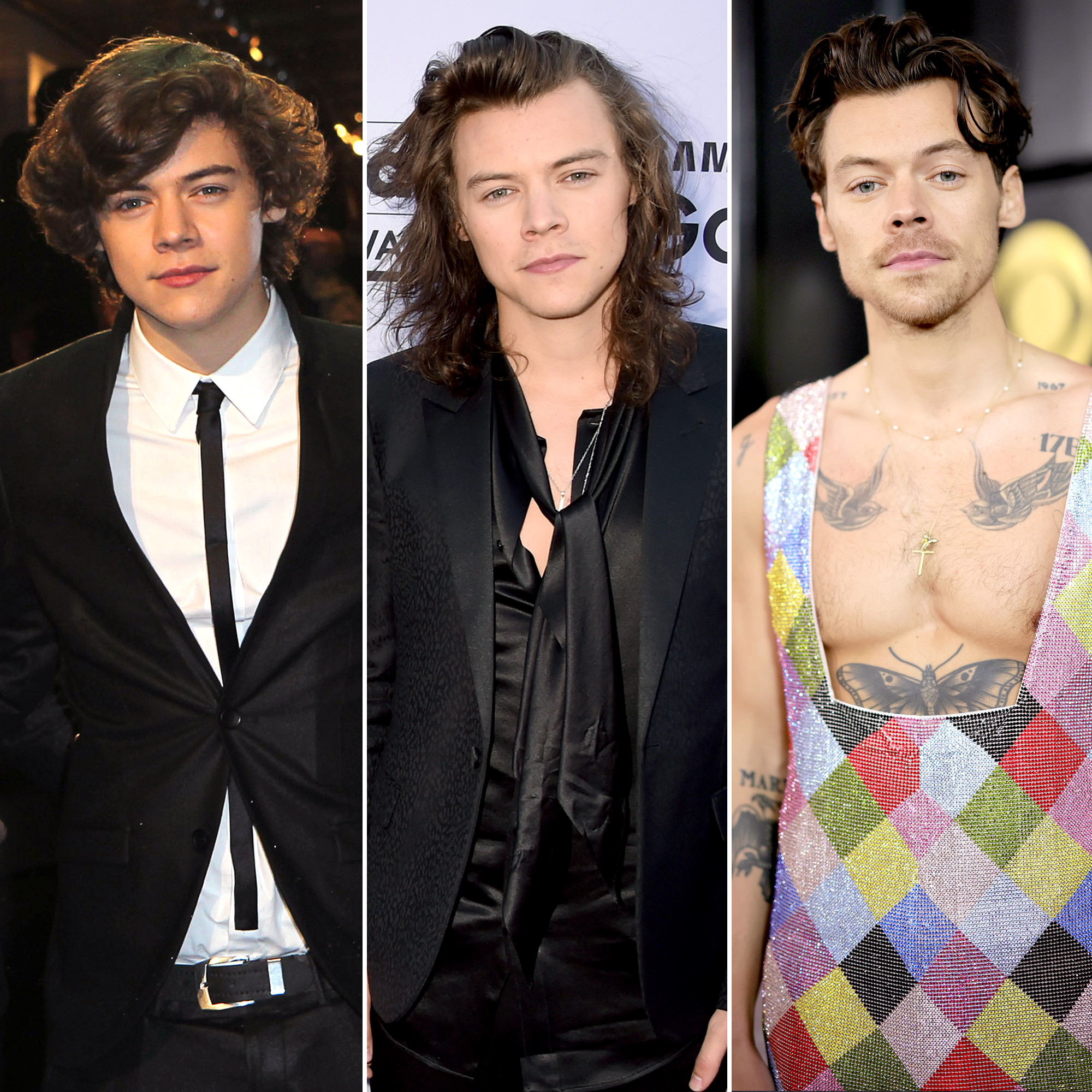 Harry Styles Strands Evolution Over Time | A Look Back at His Best Hair Moments