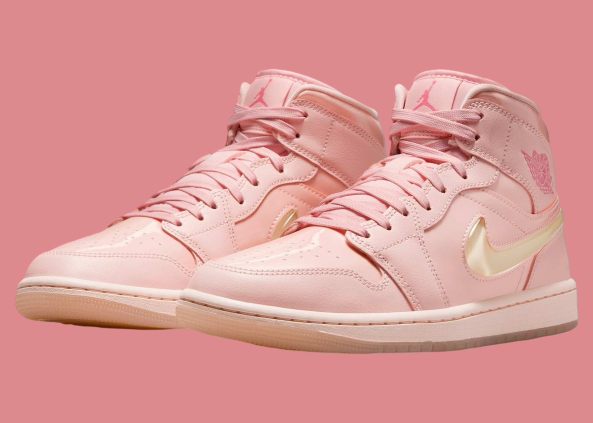 all pink jordan 1