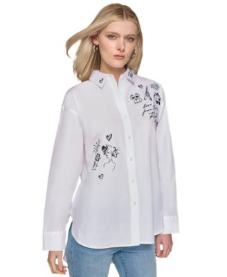 Where to Buy a Karl Lagerfeld White Shirt?