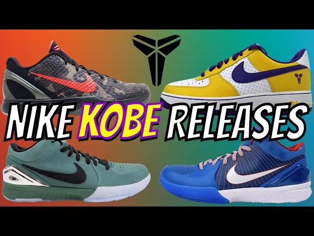 kobe releases 2024