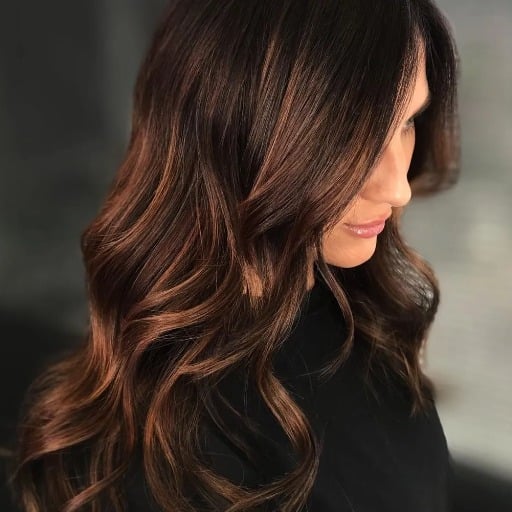 Dark Brown With Caramel Highlights: Hot Trend You Need to Try!