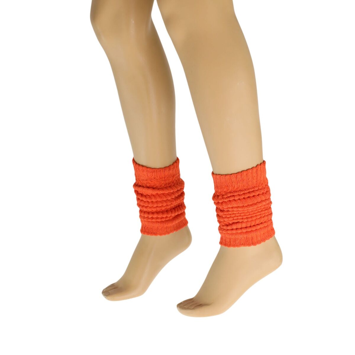 Orange leg warmer styling tricks? Learn tips from fashion experts!