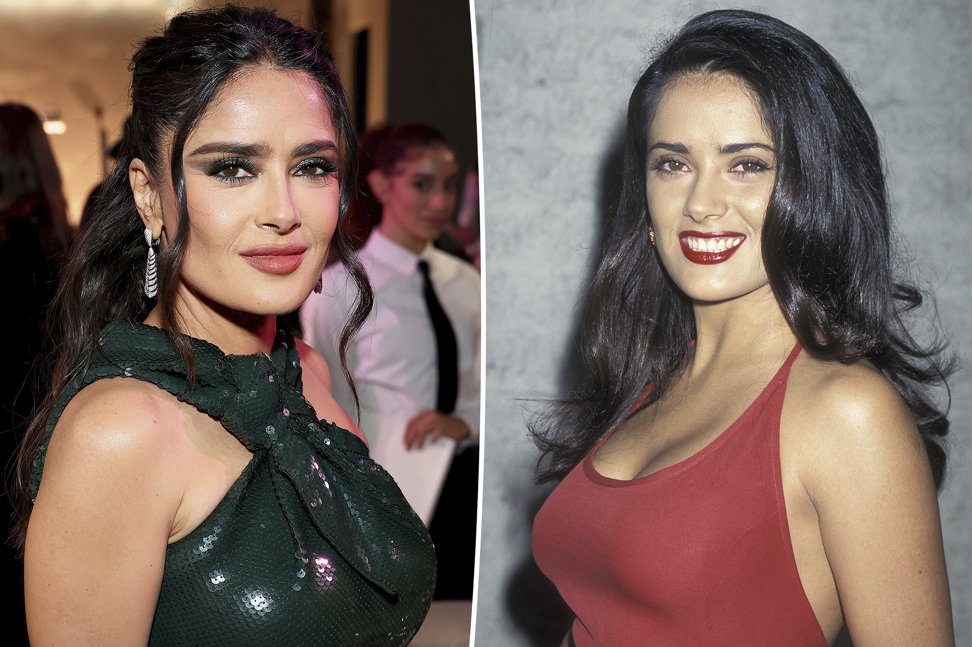 Salma Hayek 1990: Throwback Photos You Have To See, Young and Absolutely Gorgeous.