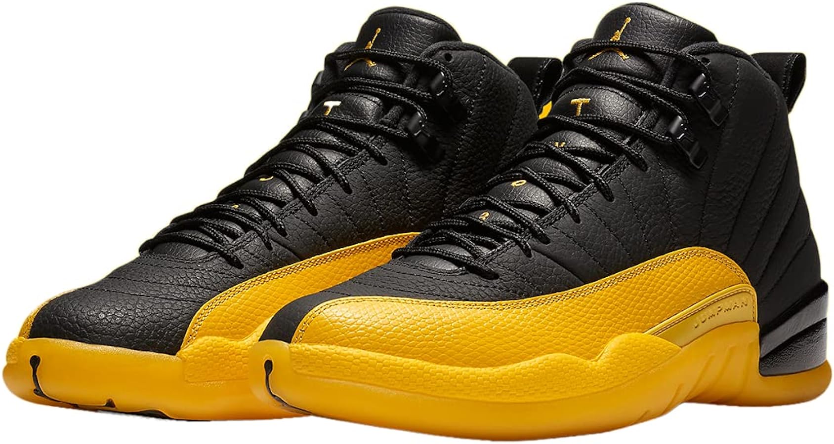 jordan 12 black and gold
