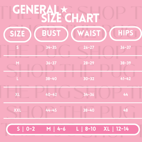 Dont get the wrong size! vs pink leggings size chart guide