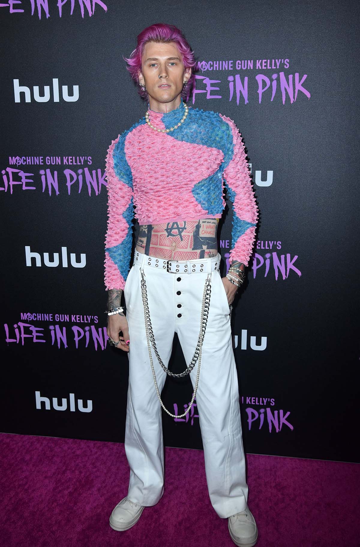 MGK Pink Everything Get the Latest Style Scoop and Shop the Look Right Now
