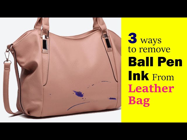 How do I remove ink from leather purse at home? Try these easy fixes!