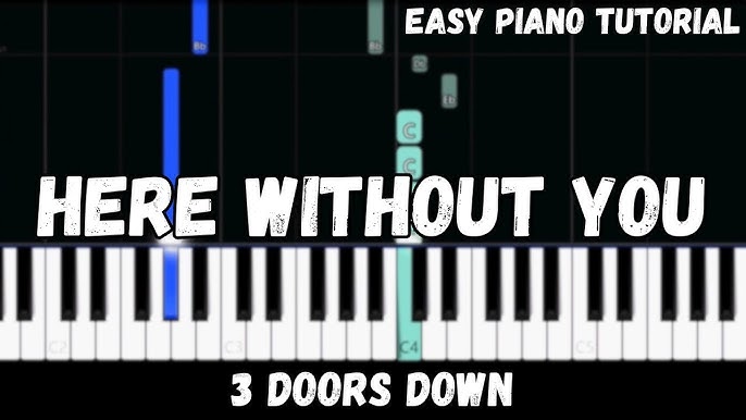 Learn 3 Doors Down All I Think About Is You (Easy Piano Tutorial Here)