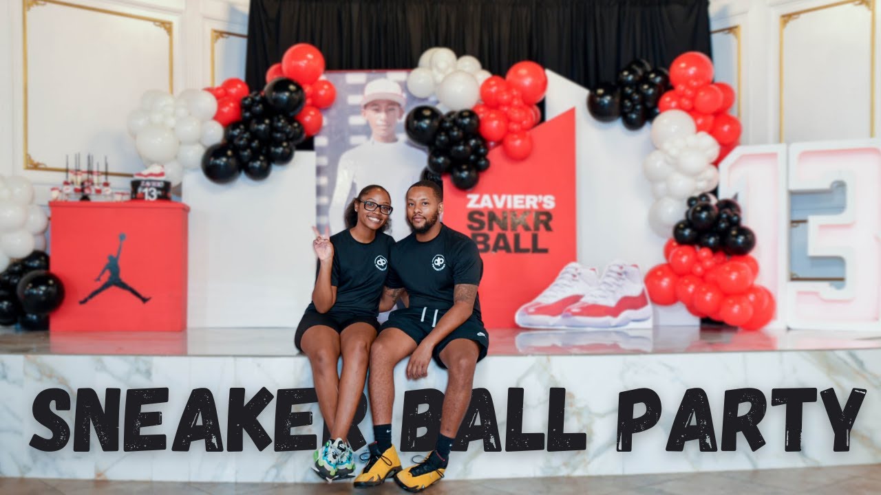 sneaker theme party