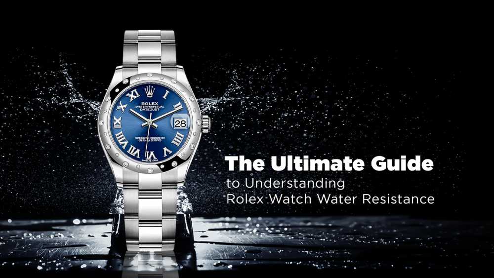 Can I Swim With My Rolex? A Guide to Water Resistant Rolex Watches