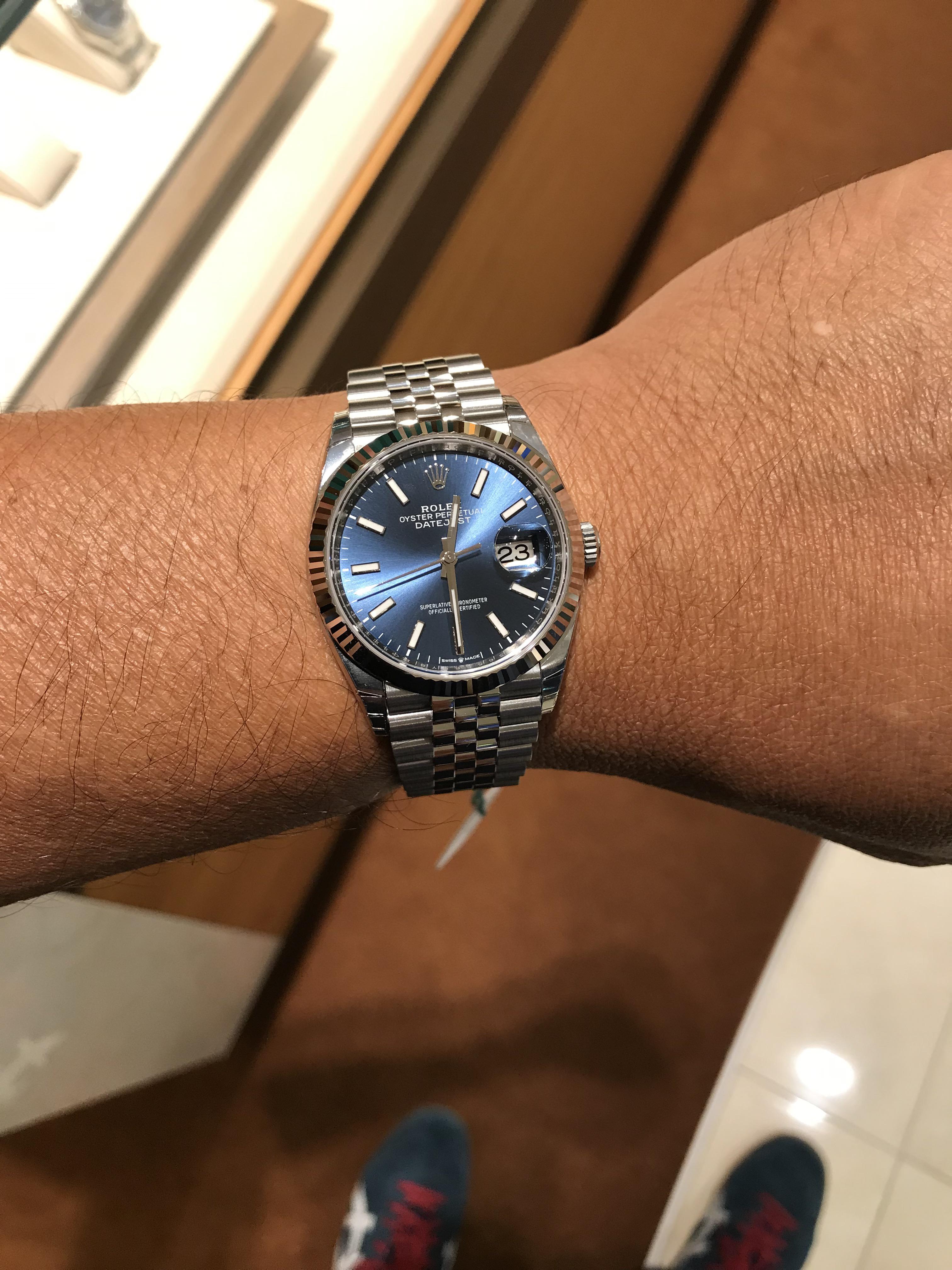 Whats the Datejust 36 Thickness? Find Out How This Rolex Watch Measures Up on Your Wrist.